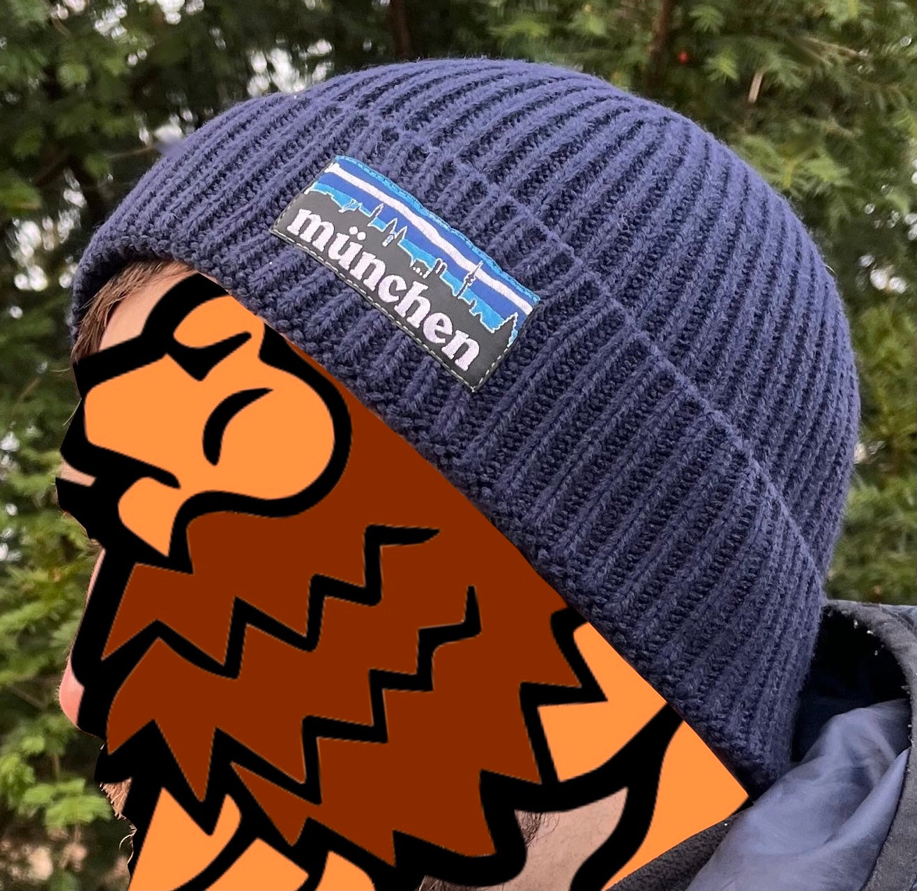 Mütze "München" Navy