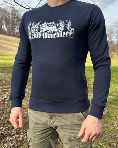 Sweatshirt "Echte Münchner" Navy