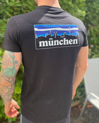 T-Shirt "München" Schwarz