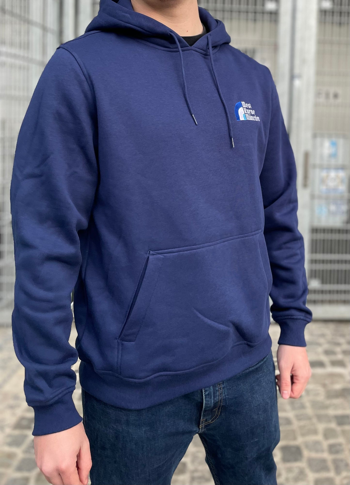Hoodie "Westkurve München" Navy