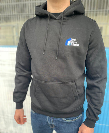 Hoodie "Westkurve München" Schwarz
