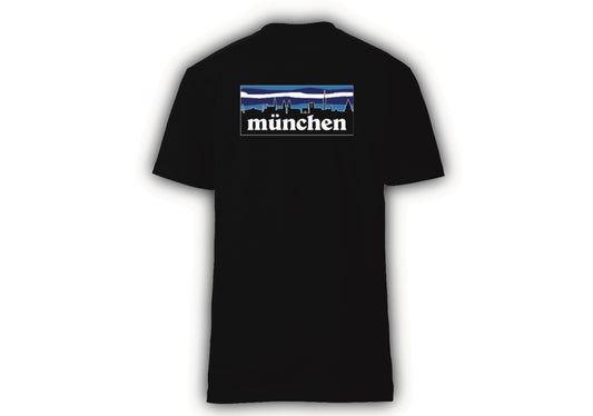 T-Shirt "München" Schwarz